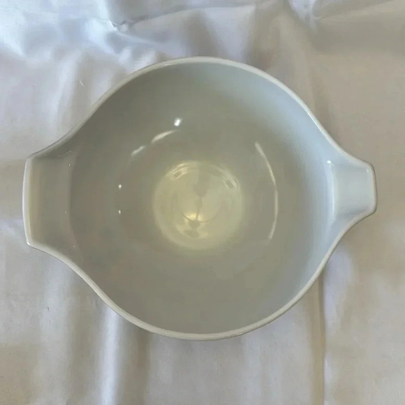 Pyrex EARLY AMERICAN 4 Qt. 444 Cinderella Bowl Brown & Gold Design & 1.5 Qt Dish - Picture 6 of 10